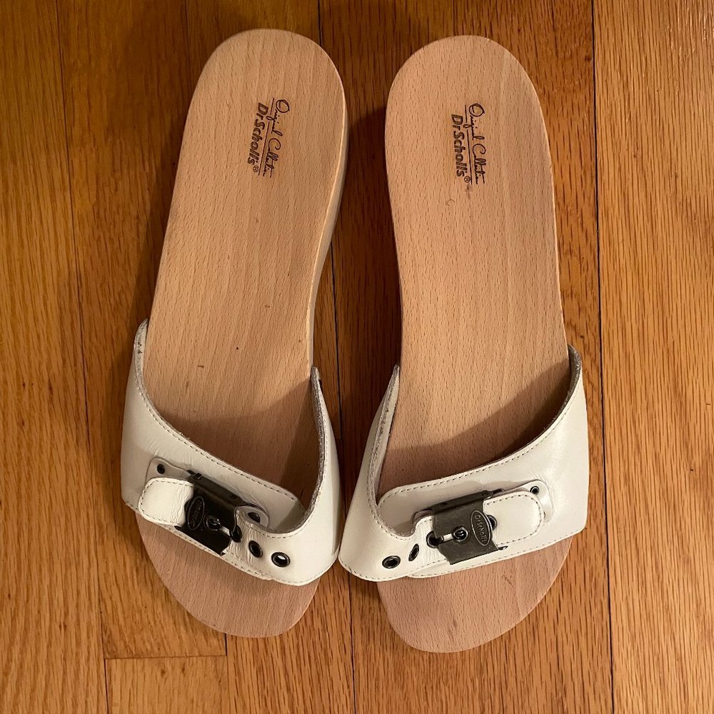 Dr Scholls white sandals BRAND NEW